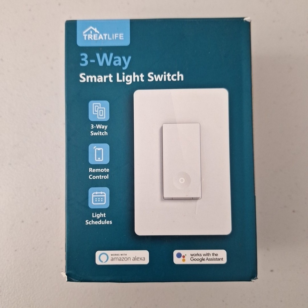 NEW Smart Dimmer Switch Light SS02S - White Amazon Alexa and Google Compatible‎